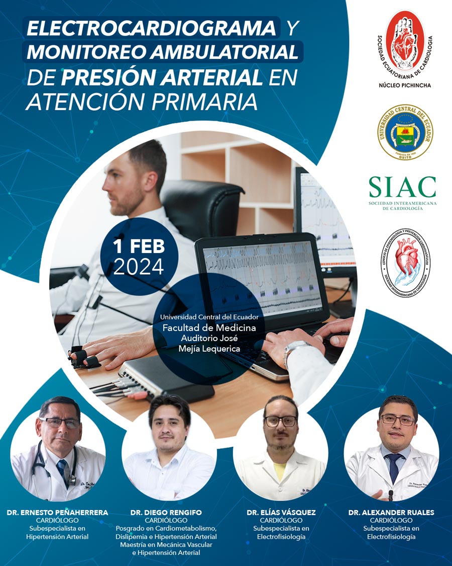 Electrocardiograma y monitoreo ambulatorial de presión arterial en atención primaria